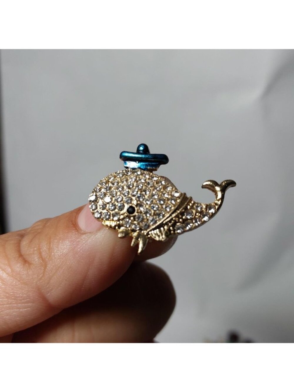 Multi Coloured Rhinestone Animal Brooches - Picture 3 of 7